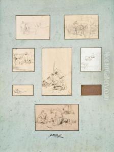 Studien by August Xaver Karl von Pettenkofen