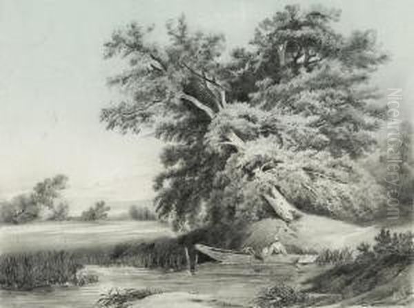 Landschaft Mit Groser Eiche - view 1