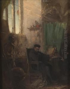 Der Alchimist by Carl Theodor Von Piloty