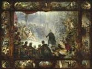 Die Apotheose Des Malers Wilhelm
Von Kaulbach by Carl Theodor Von Piloty