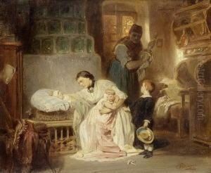 Die Amme by Carl Theodor Von Piloty