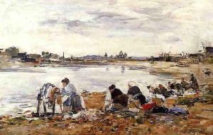 Laundresses on the Banks of the Touques1 1895