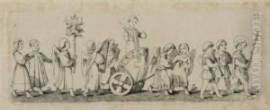 Der Zug Des Christkinds, Voran Der Kleine Johannes. by Franz, Graf Von Pocci