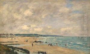 The Beach at Trouville 1893