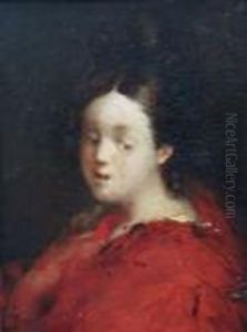 Bildnis Einer Jungen Frau by Arthur Georges Baron Von Ramberg: