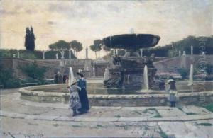 Rom, Villa Albani by Paul von Ravenstein