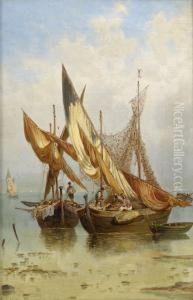 Fischervolk Von Chioggia. by Heinrich Von Reder