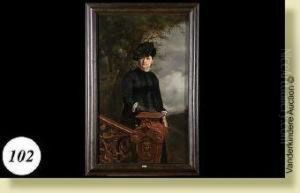 Portrait Trois-quart D'une Dame De Qualite
