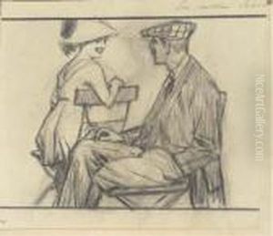 A Merry Meeting by Ferdinand, Freiherr Von Reznicek