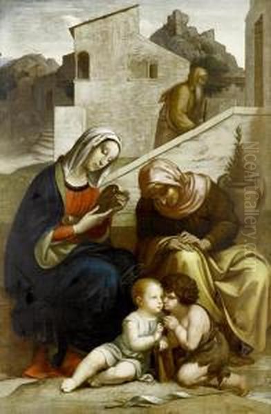 The Holy Family With Saint Anne And The Infant Saint John - view 1