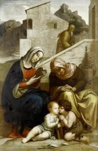 The Holy Family With Saint Anne And The Infant Saint John
