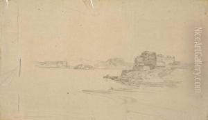 Sudlichekustenlandschaft by Johann Martin Von Rohden