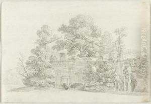 Italian Villa by Johann Martin Von Rohden