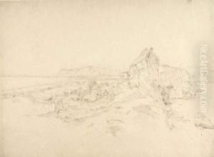Blick Vom Kap Miseno Bei Neapel. by Johann Martin Von Rohden