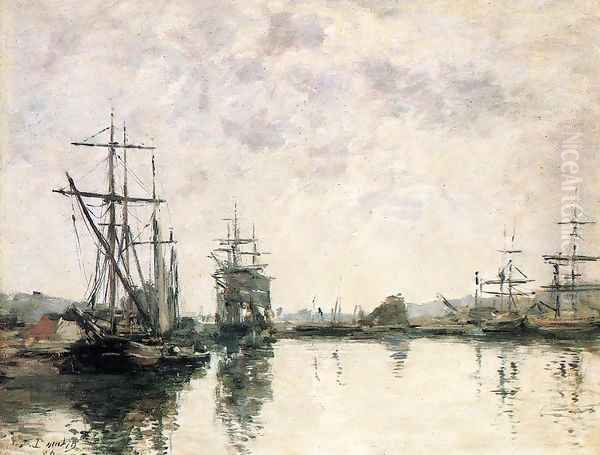 Deauville the Basin 1890 - view 1
