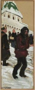 Winter In The City by Alexander Von Salzmann