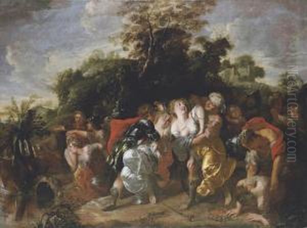 The Brothers Of Joseph Showing Jacob Joseph's Blood-stainedcoat - view 1