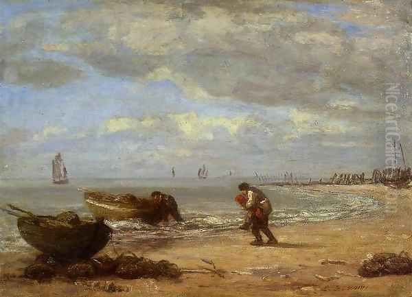 Low Tide near Honfleur 1854-1857 - view 1