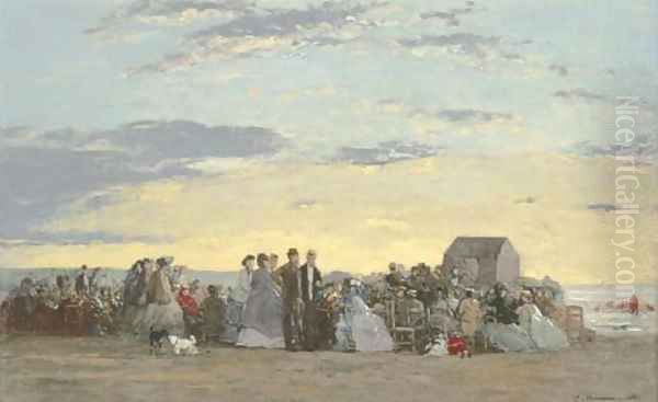 Scene de plage - view 1