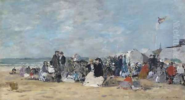 Scene de plage à Trouville 2 - view 1