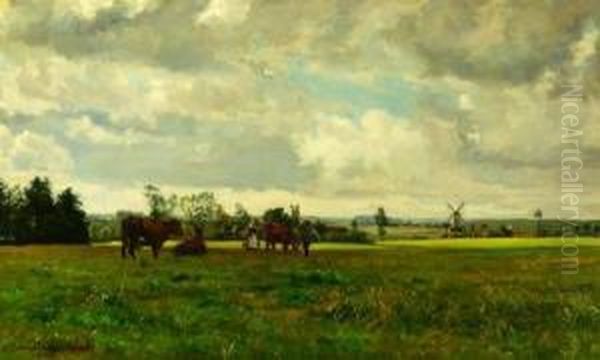 Cows And Windmills - view 1