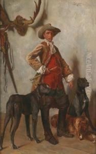 Der Jagdherr by Alfred Von Schrotter