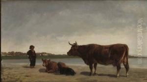 Gosse Med Boskap by Amelia Ulrika Von Schwerin