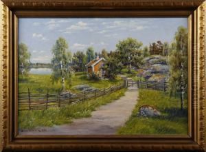 Landsvag Och Rod Stuga