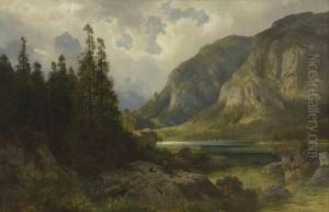 Gebirgssee by Ludwig, Louis Von Sckell