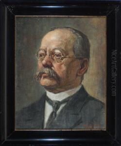Portrait Des Hofbackermeisters Carl Ritter Von Munchen by Rudolf Von Seitz