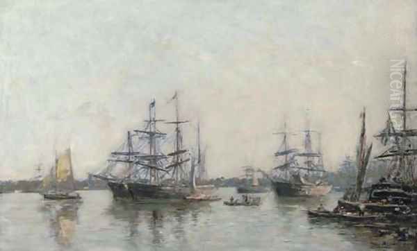 Bateaux sur la Garonne, Bordeaux - view 1