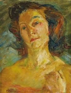 Portrait De Alma by Alexander Von Soldenhoff