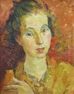Kopf Einer Jungen Frau by Alexander Leo Von Soldenhoff