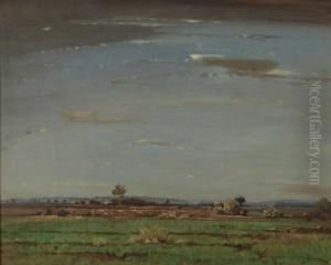 Weite Moorlandschaft. by Toni, Anton Von Stadler
