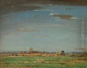 Weite Moorlandschaft by Toni, Anton Von Stadler