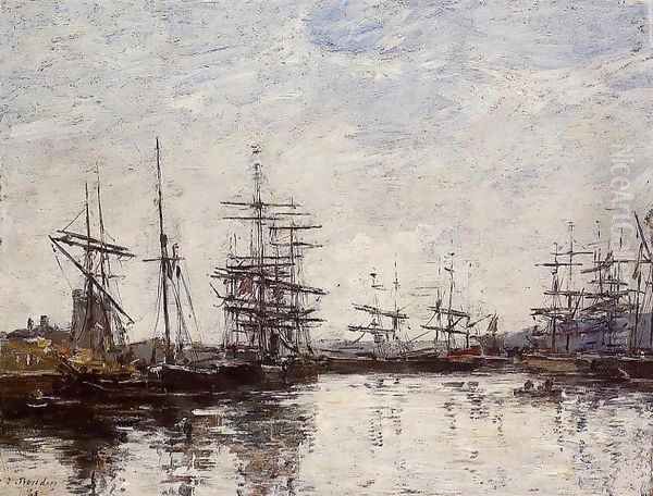 Deauville the Basin 1880 - view 1