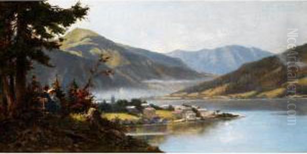 Blick Uber Den Tegernsee Mit Grasberg,richtung Kreuth - view 1