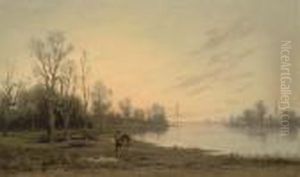 A Horseman On The Banks Of The Dnestr River, Ukraine