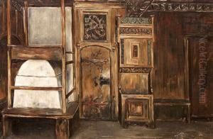 Enterior by Fritz, Frigyes Von Strobenz