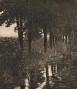 Forellenweiher by Franz von Stuck