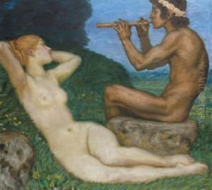 Liebesfruhling by Franz von Stuck