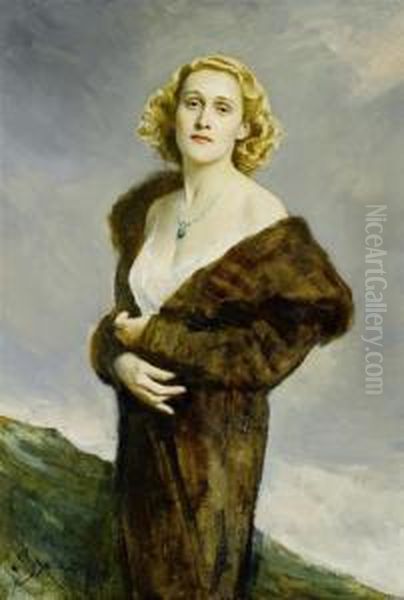 Lady In A Fur Coat - view 1