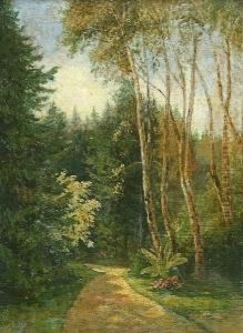 Pathway Landscape by Paul Von Szinyei-Merse