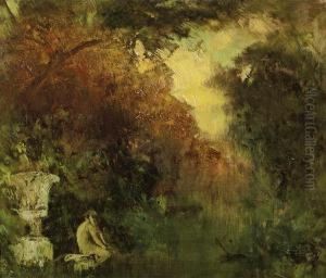 Bathing In The Forest