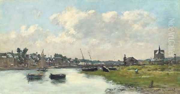 Le port de Trouville - view 1