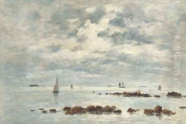 Maree basse, Saint-Vaast-La-Hougue - view 1