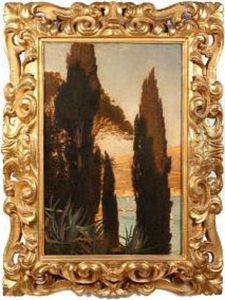 Sailing Along The Nice Coast by Alfred Von Waldenburg