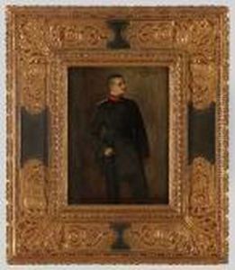 Dreiviertelportrait Des Friedrich Vonwerner Als Soldat