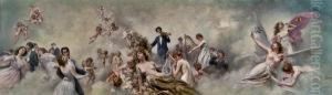 Johann Straus Im Elysium by Raimund, Ritter Von Wichera