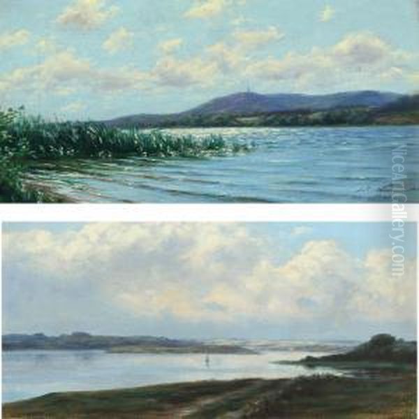 Landscapes With View Over Julso In Silkeborg - view 1